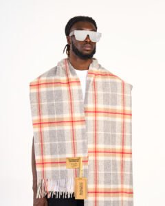 World famous designer wool cashmere scarves