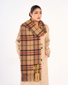 Iconic designer cashmere scarves